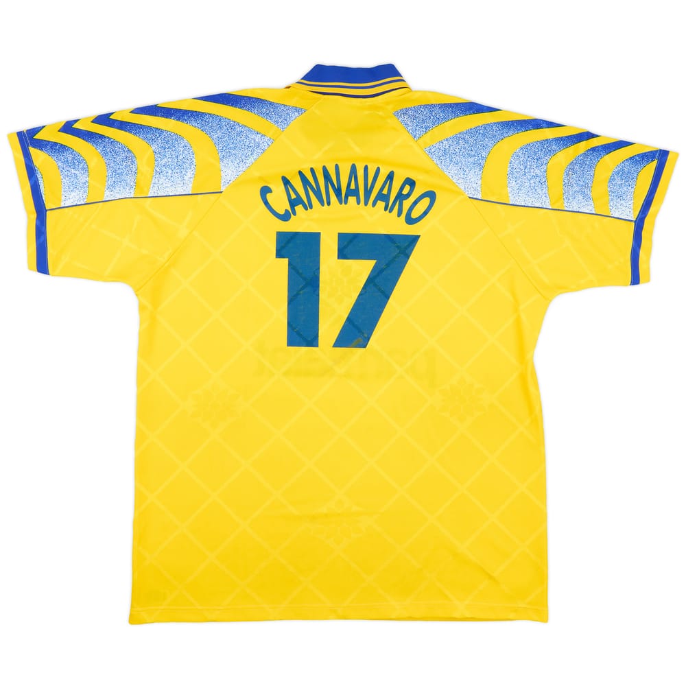 1995-96 Parma Third Shirt Cannavaro #17 - 6/10 - (XL)