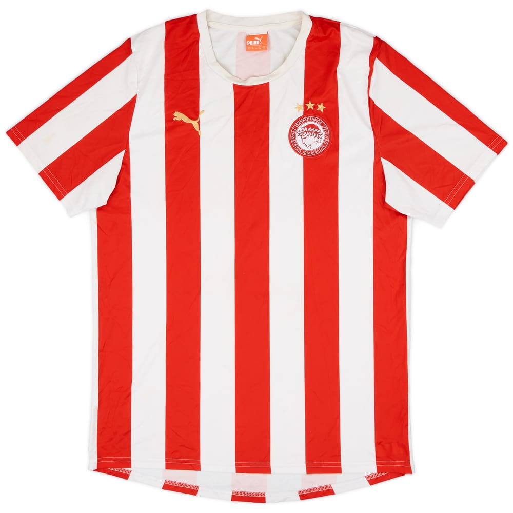 2013-14 Olympiakos Basic Home Shirt - 6/10 - (XL)