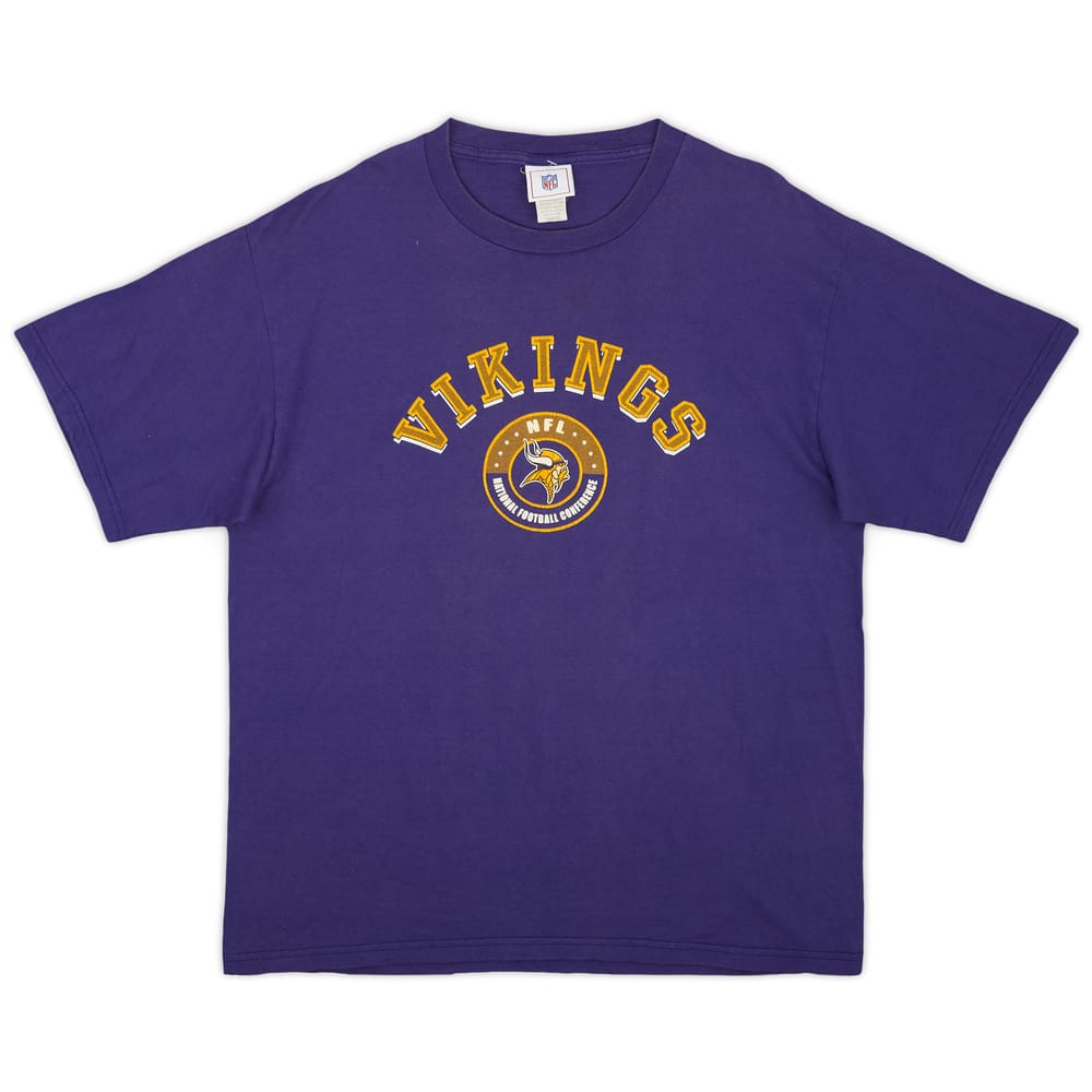 2001 Minnesota Vikings NFL Tee - 7/10 - (L)