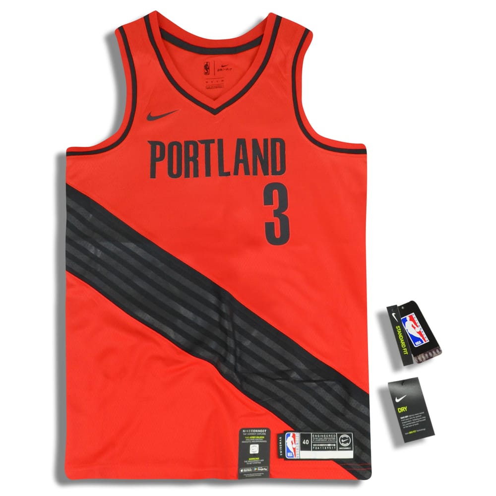 2018-19 Portland Trail Blazers McCollum #3 Nike Swingman Jersey (Alternate) S - W/Tags