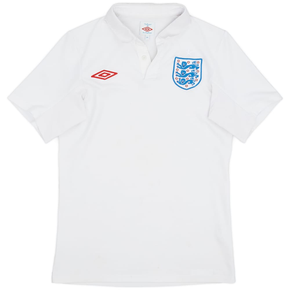 2009-10 England Home Shirt - 5/10 - (XS)
