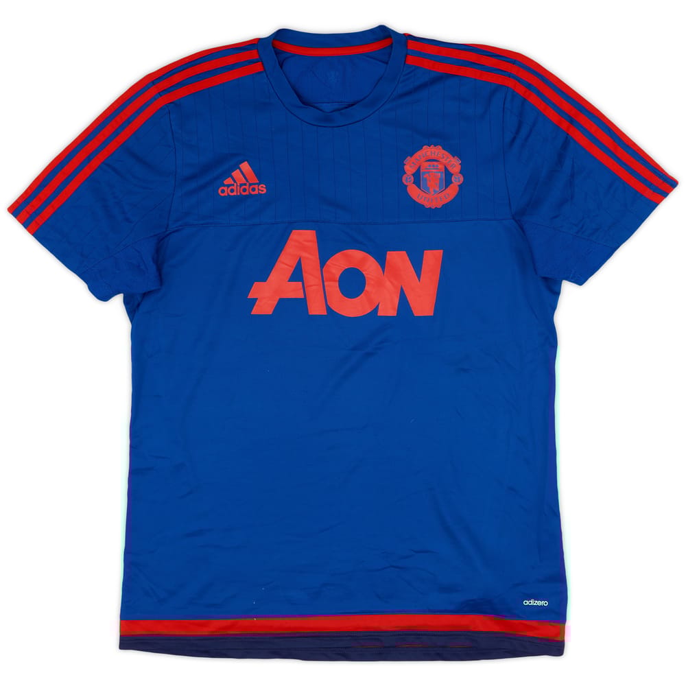 2015-16 Manchester United adidas Training Shirt - 7/10 - (L)