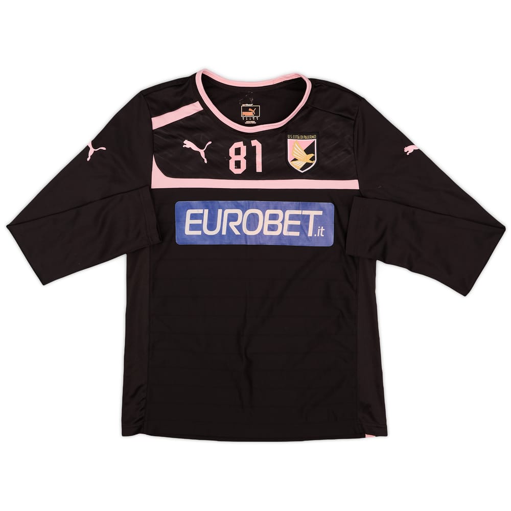 2012-13 Palermo Player Issue Puma Training L/S Shirt #81 - 5/10 - (S)