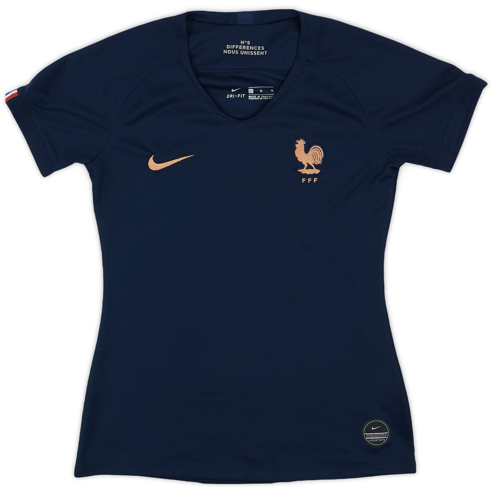 2019-20 France Women's Home Shirt - 9/10 - (Women's L)