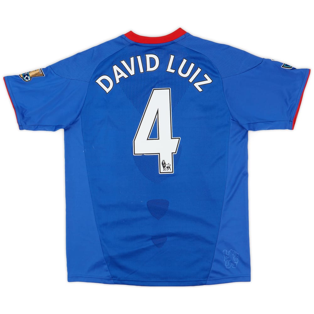 2010-11 Chelsea Home Shirt David Luiz #4 - 7/10 - (L.Boys)