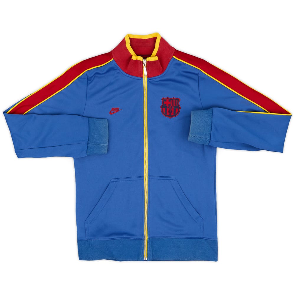 2008-09 Barcelona Nike Track Jacket - 8/10 - (M.Boys)