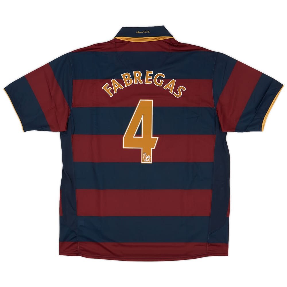 2007-08 Arsenal Third Shirt Fabregas #4 (XL)