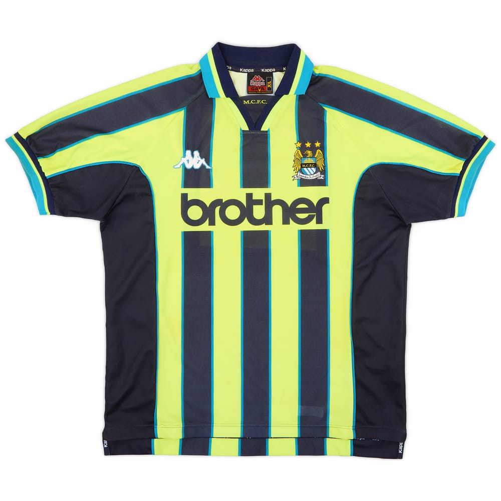 1998-99 Manchester City Away Shirt - 9/10 - (XL)