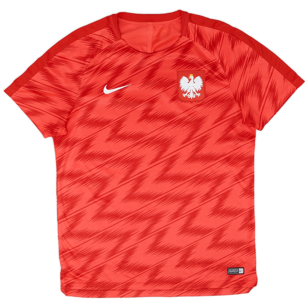 2018-19 Poland Nike Training Shirt - 8/10 - (L)