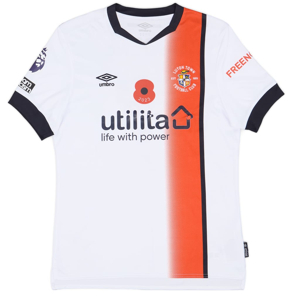 2023-24 Luton Match Issue Away Shirt Ogbene #7