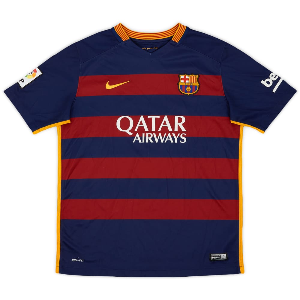 2015-16 Barcelona Home Shirt - 8/10 - (XL.Boys)