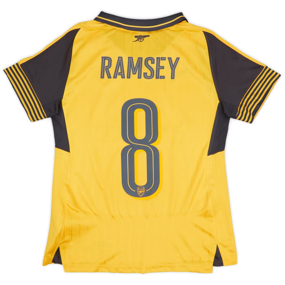 2016-17 Arsenal Away Shirt Ramsey #8 - 10/10 - (Women's M)
