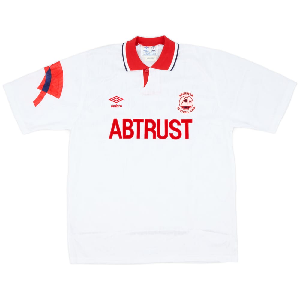 1990-93 Aberdeen Away Shirt - 10/10 - (L)