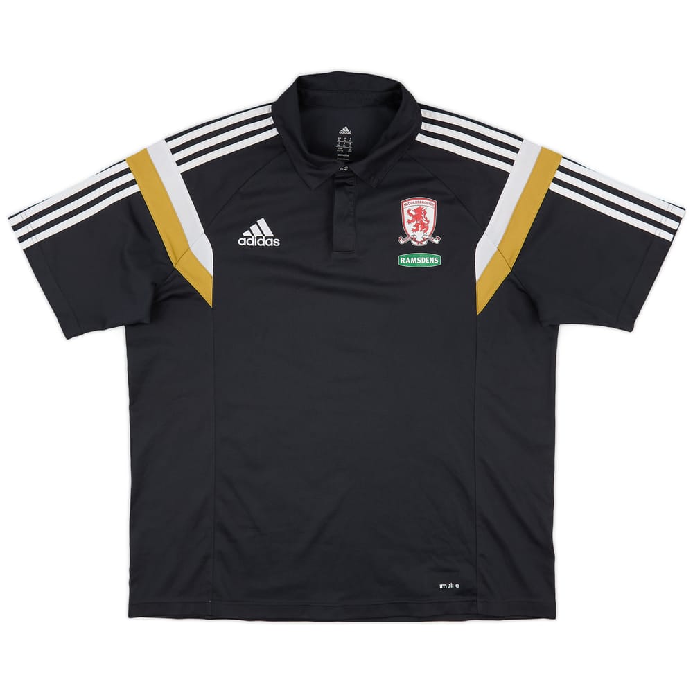 2014-15 Middlesborough adidas Polo Shirt - 8/10 - (XL)