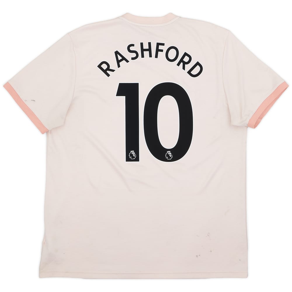 2018-19 Manchester United Away Shirt Rashford #10 - 6/10 - (XL)