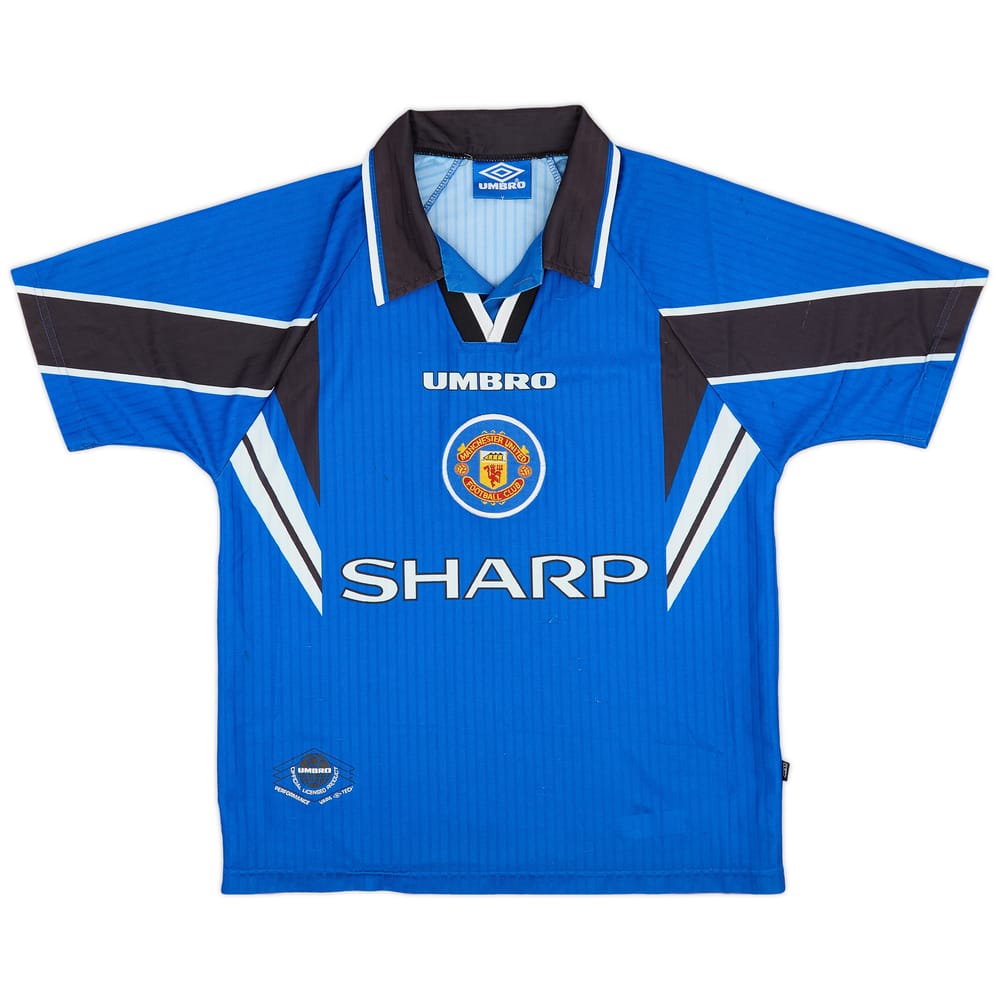 1996-98 Manchester United Third Shirt - 7/10 - (Y)