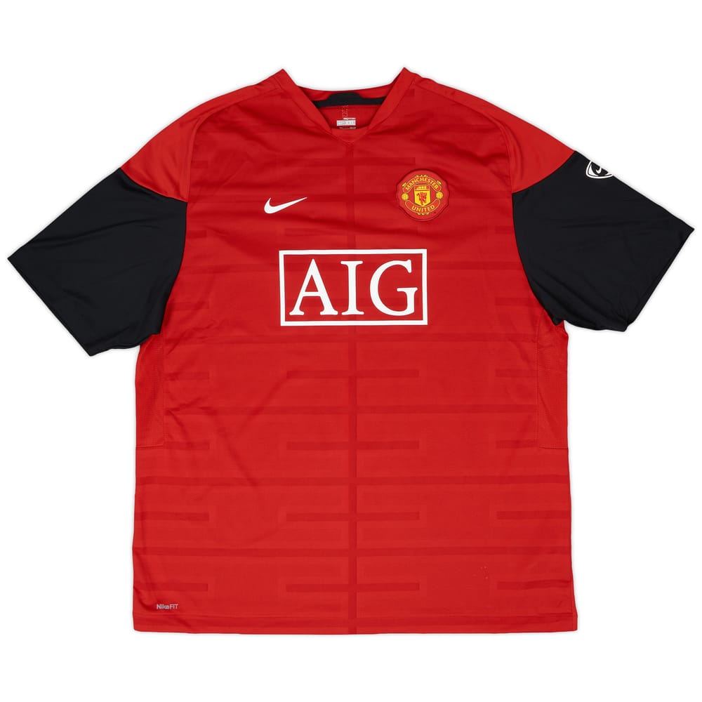 2009-10 Manchester United Nike Training Shirt - 8/10 - (XXL)
