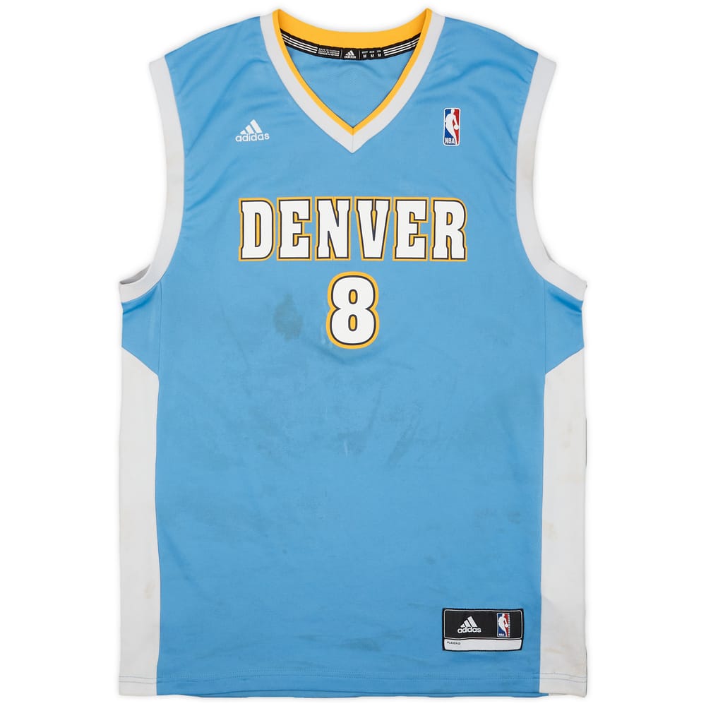 2011-14 Denver Nuggets Gallinari #8 adidas Away Jersey - 4/10 - (M)