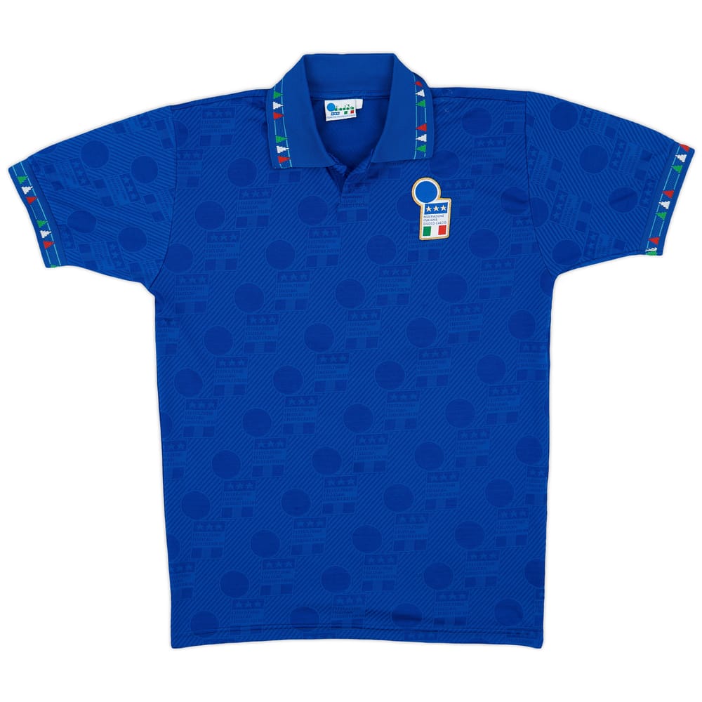 1994 Italy Home Shirt #10 (Baggio) - 6/10 - (M)