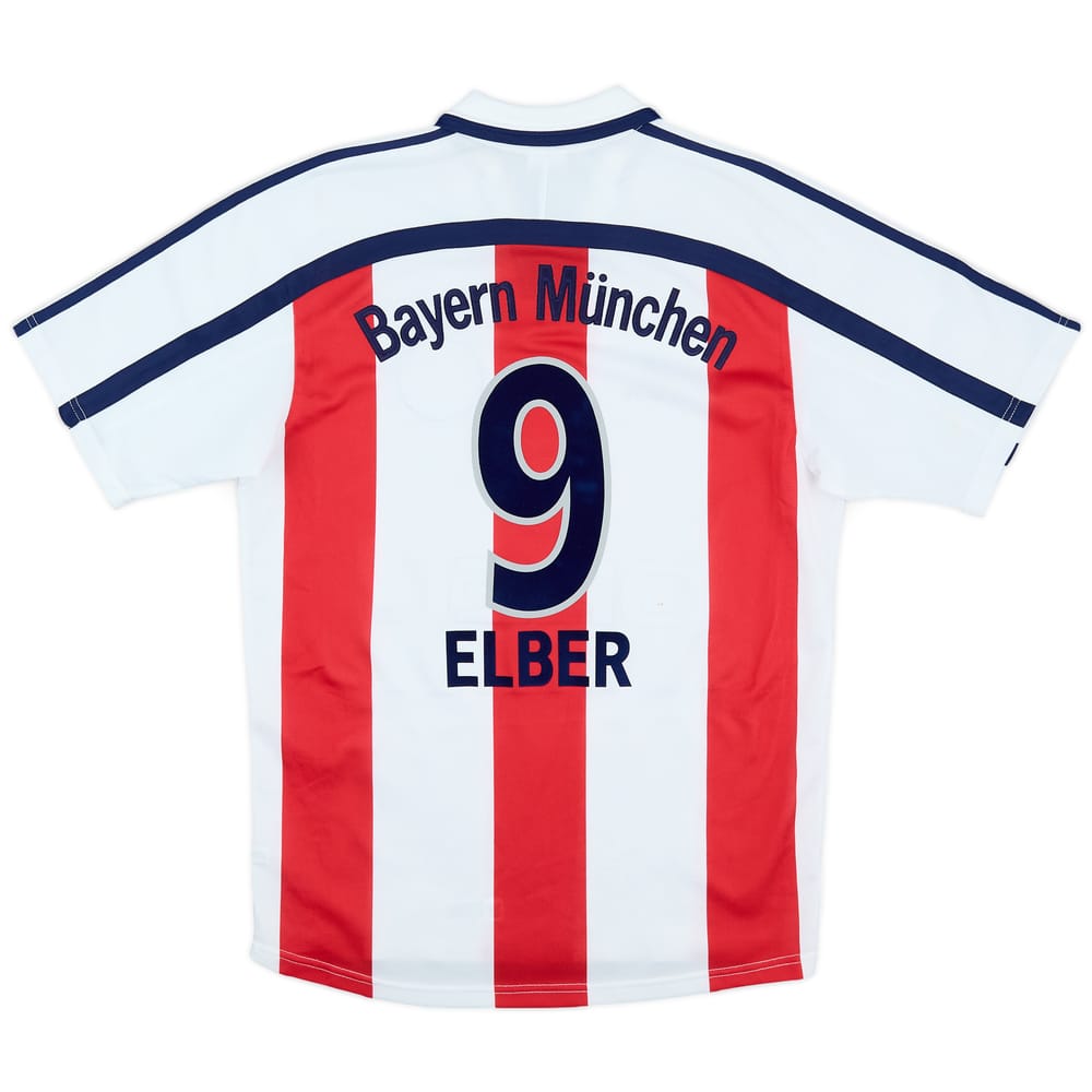 2000-01 Bayern Munich Away Shirt Elber #9 - 6/10 - (S)