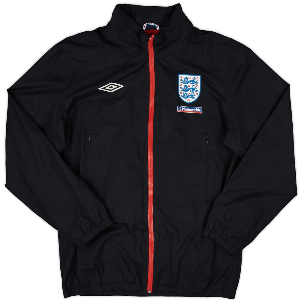 2010-11 England Umbro Hooded Rain Jacket - 8/10 - (M)