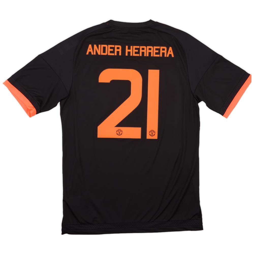 2015-16 Manchester United Authentic Third Shirt Ander Herrera #21 (L)