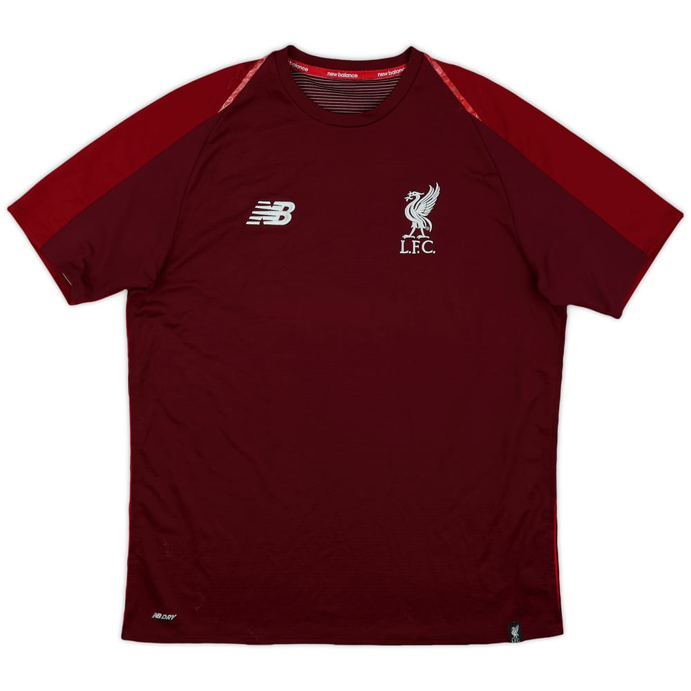 2017-18 Liverpool New Balance Training Shirt - 6/10 - (M)