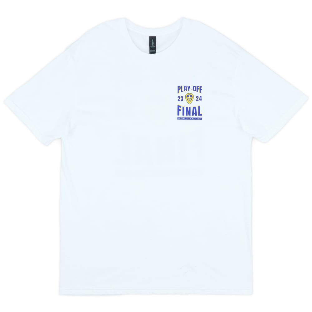 2023-24 Leeds United adidas Play-Off Final Fan Tee