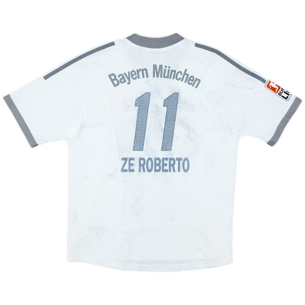 2002-03 Bayern Munich Away Shirt Ze Roberto #11 - 4/10 - (Y)