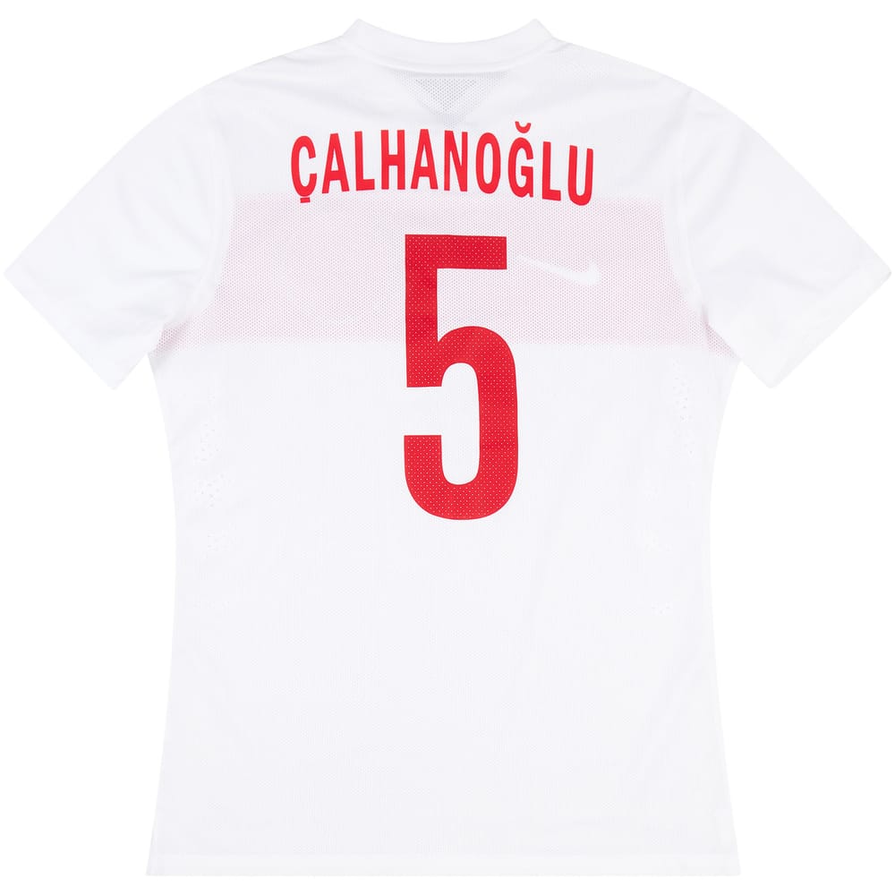 2014 Turkey Match Issue Home Shirt Calhanoglu #5