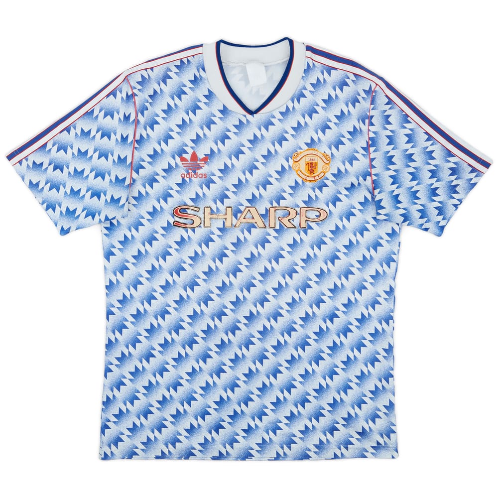 1990-92 Manchester United Away Shirt - 5/10 - (L)