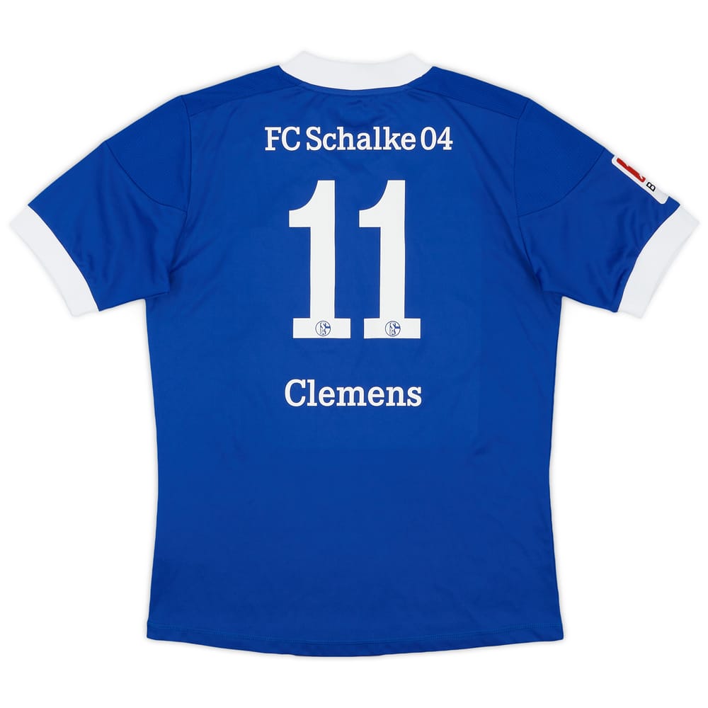 2012-14 Schalke Home Shirt Clemens #11 - 9/10 - (L.Boys)