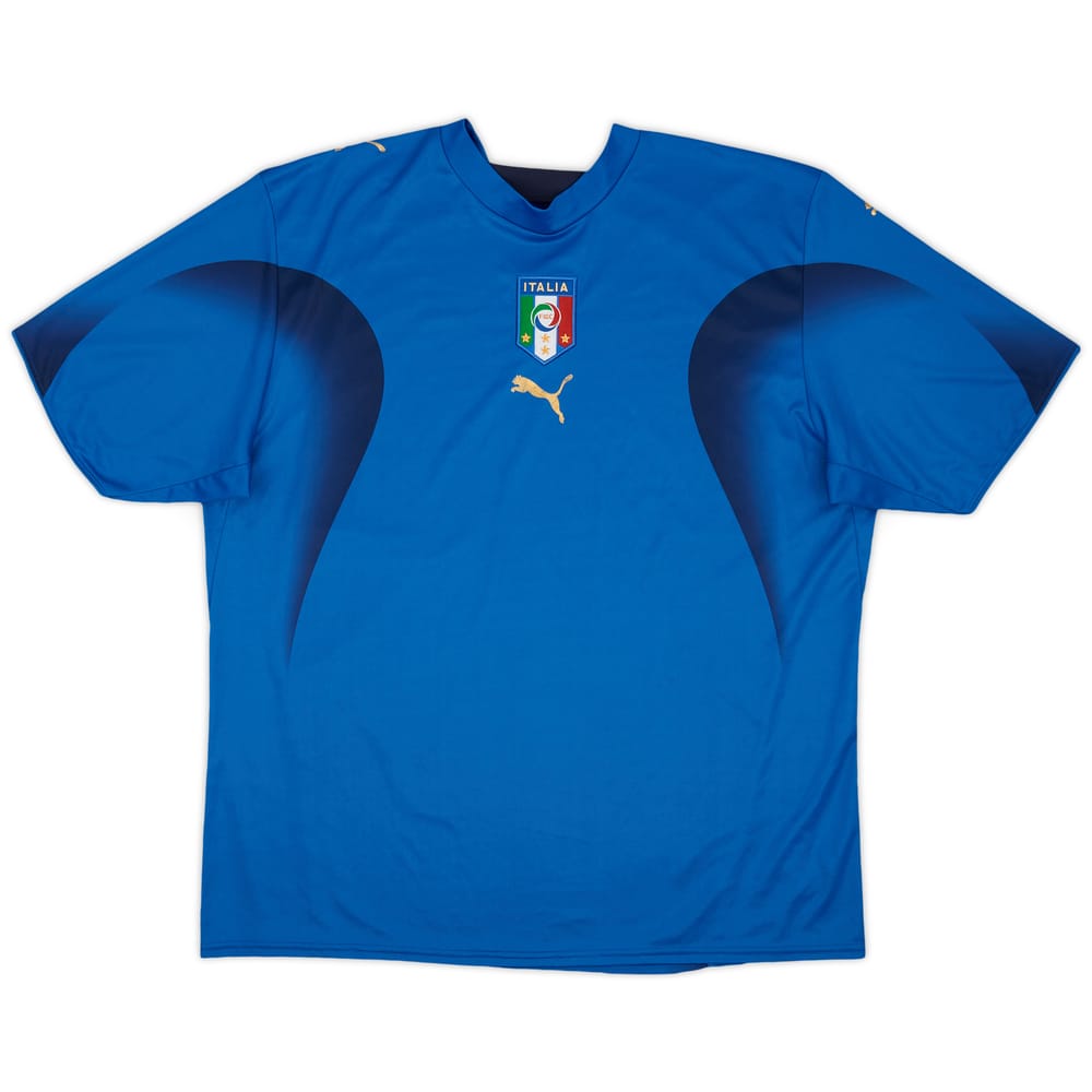 2006 Italy Basic Home Shirt - 6/10 - (XL)