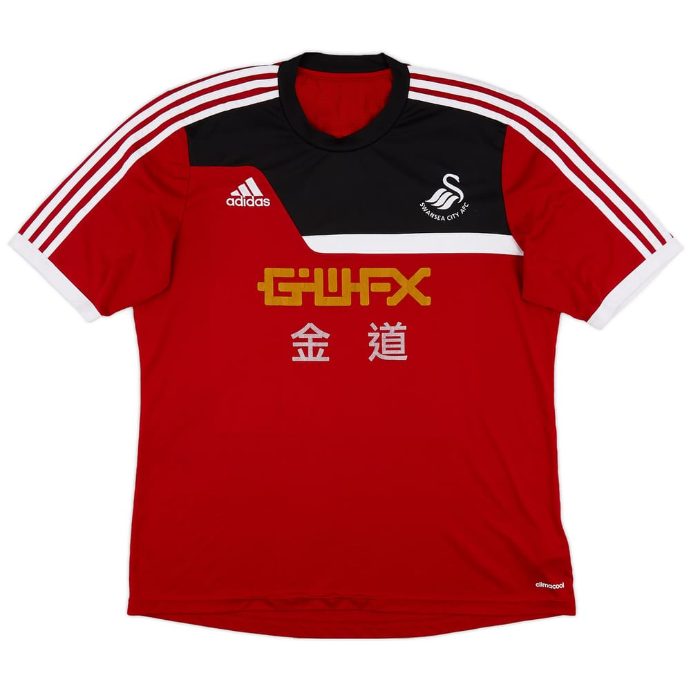 2013-14 Swansea adidas Training Shirt - 7/10 - (XL)