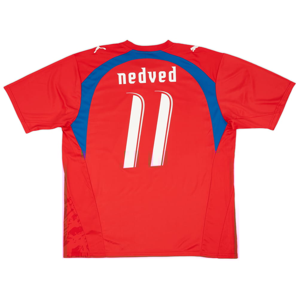 2006-08 Czech Republic Basic Home Shirt Nedved #11 (XL)