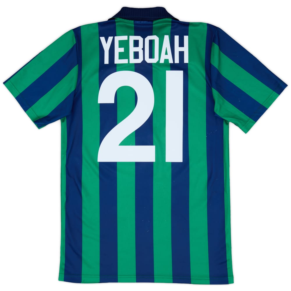 1995-96 Leeds United Third Shirt Yeboah #21 - 7/10 - (S)