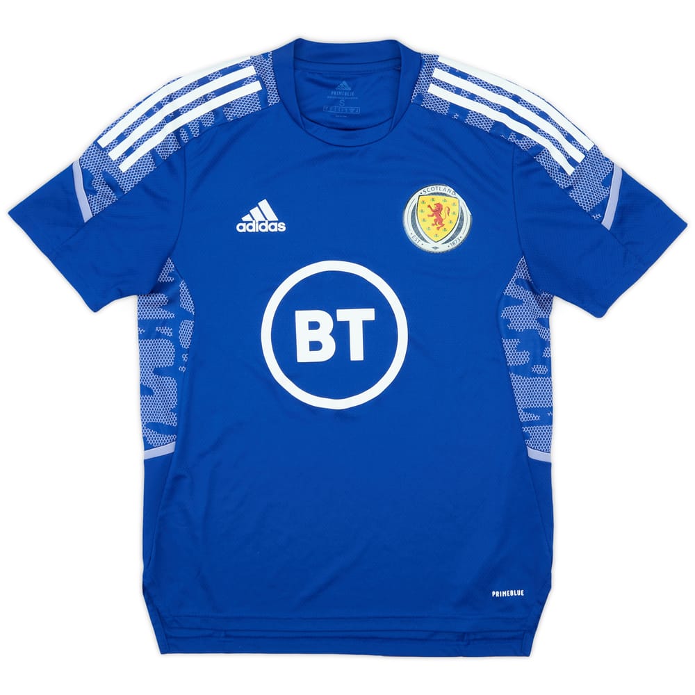 2021-22 Scotland adidas Training Shirt - 5/10 - (S)