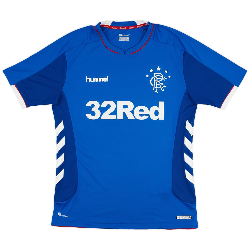2018-19 Rangers Home Shirt - 8/10 - (M)