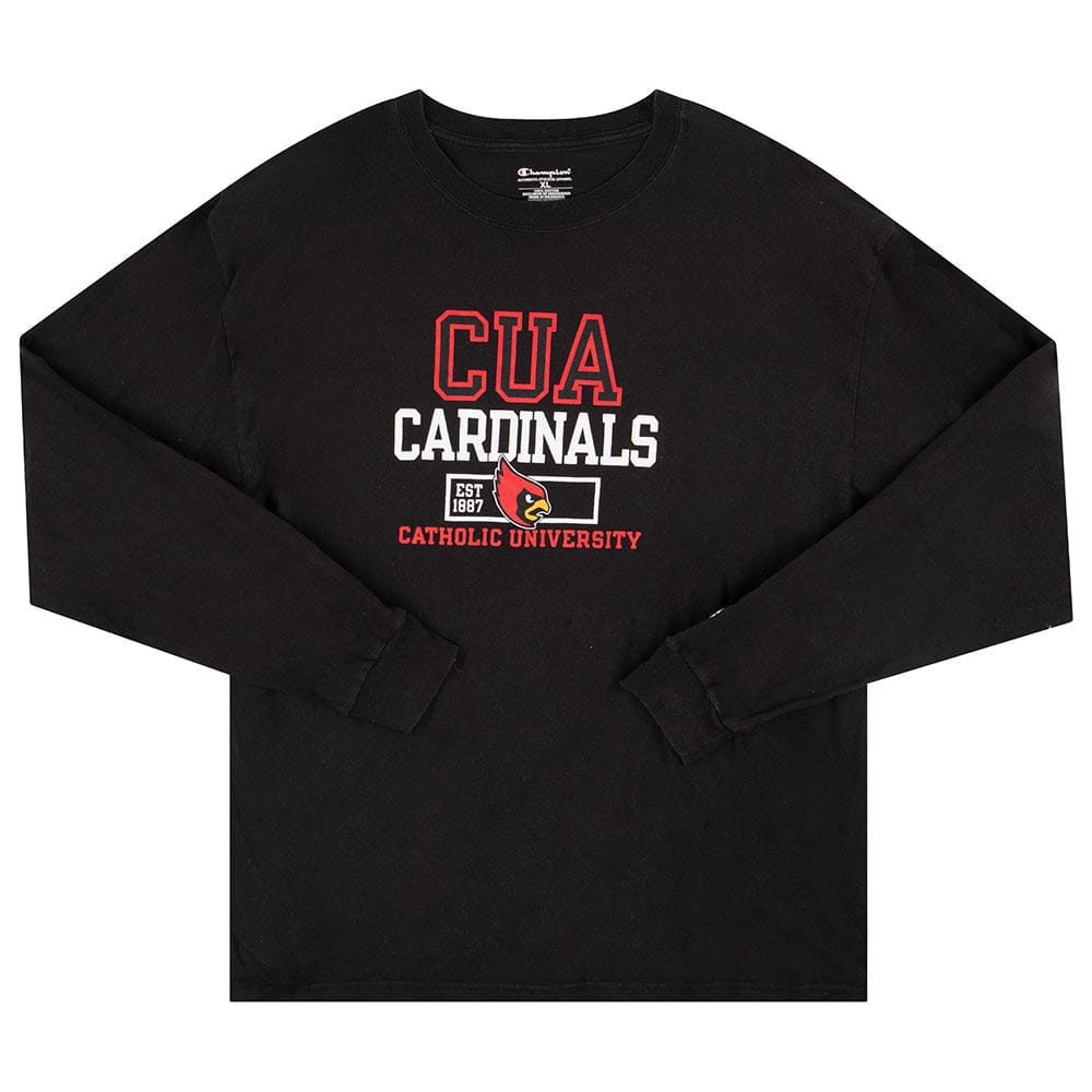2010s Catholic University Cardinals Champion L/S Tee XL
