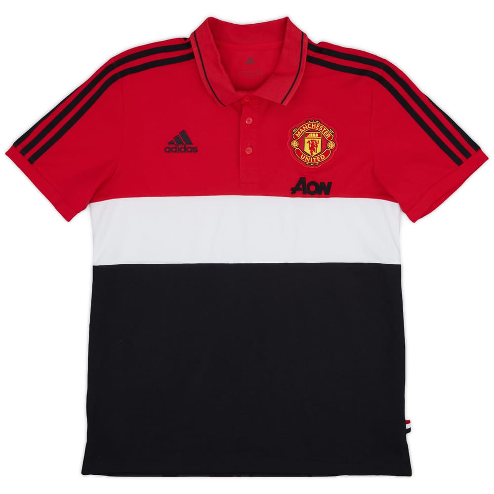 2019-20 Manchester United adidas Polo Shirt - 9/10 - (L)