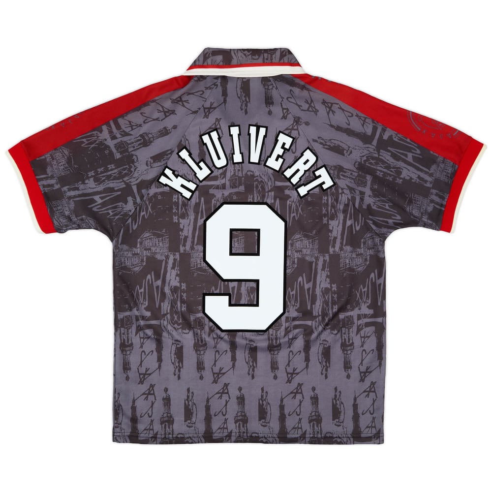 1996-97 Ajax Away Shirt Kluivert #9 - 5/10 - (M)