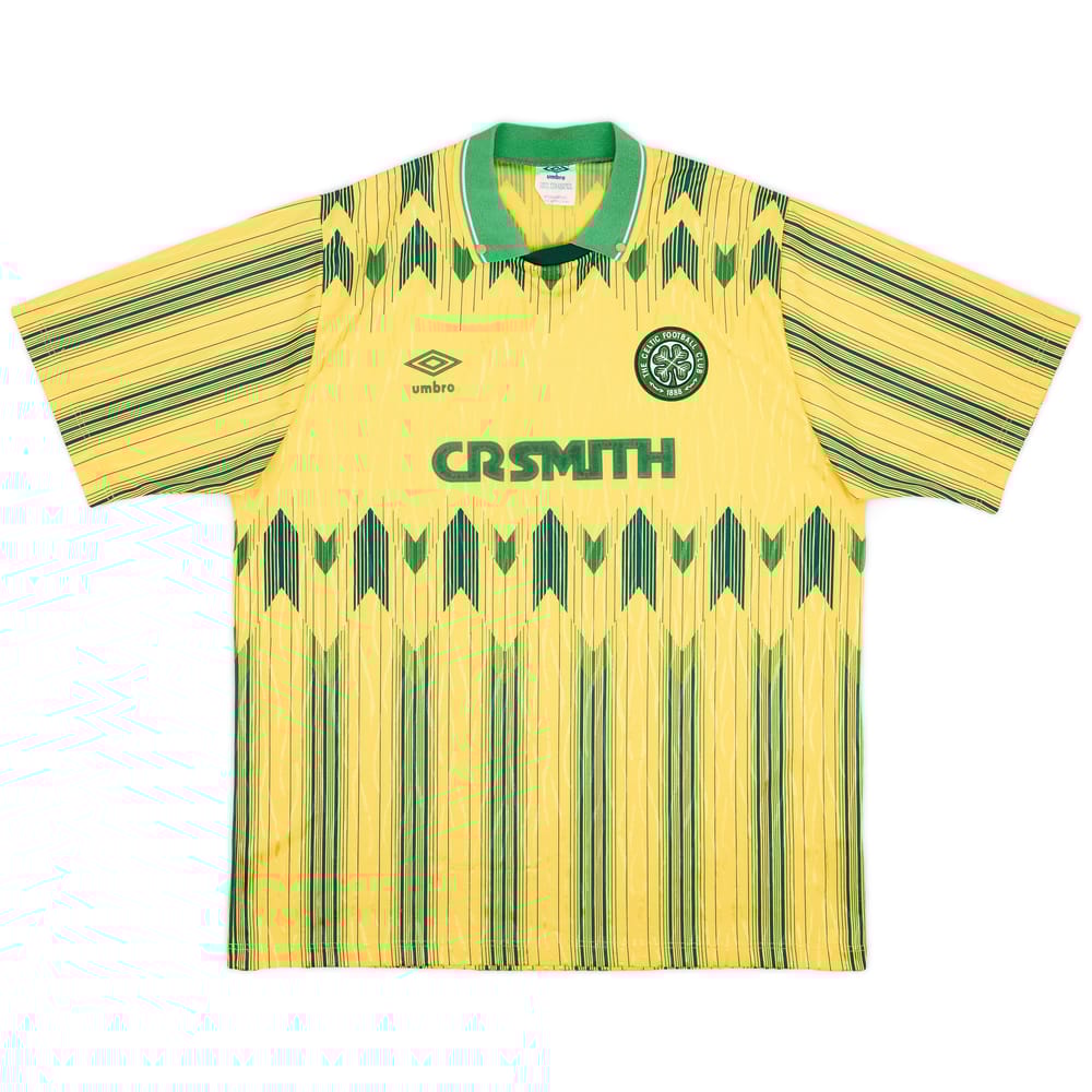1989-91 Celtic Away Shirt - 8/10 - (L)