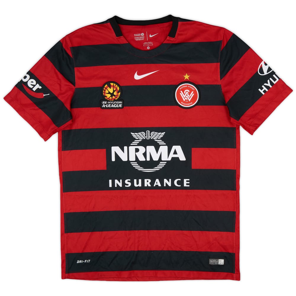 2015-16 Western Sydney Wanderers Home Shirt - 8/10 - (M)