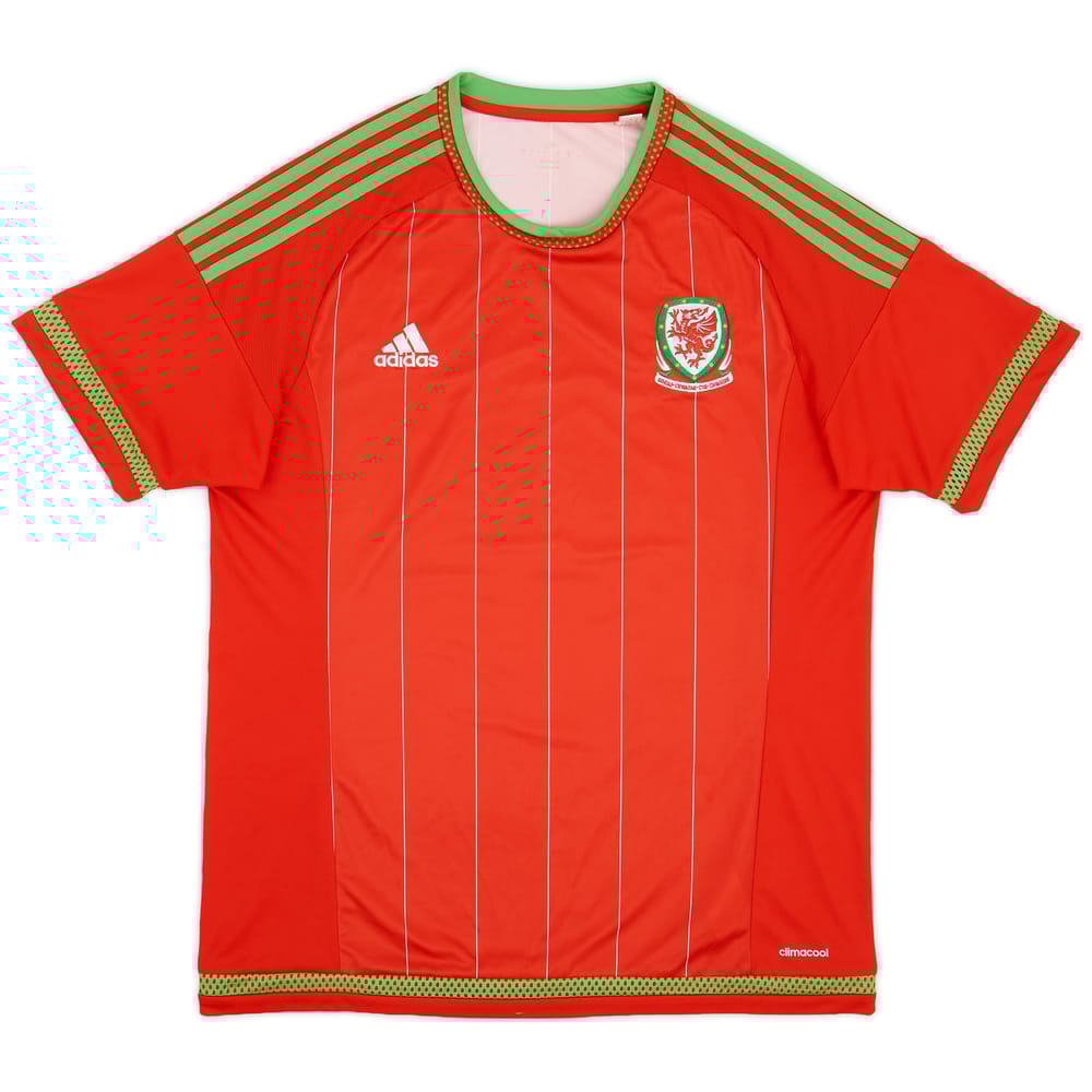 2015-16 Wales Home Shirt - 9/10 - (L)