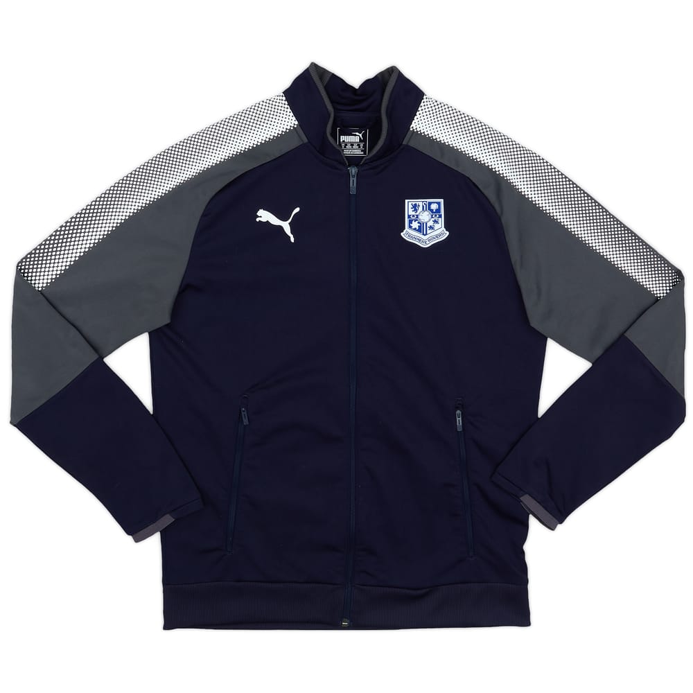2017-18 Tranmere Rovers Puma Track Jacket - 9/10 - (M)