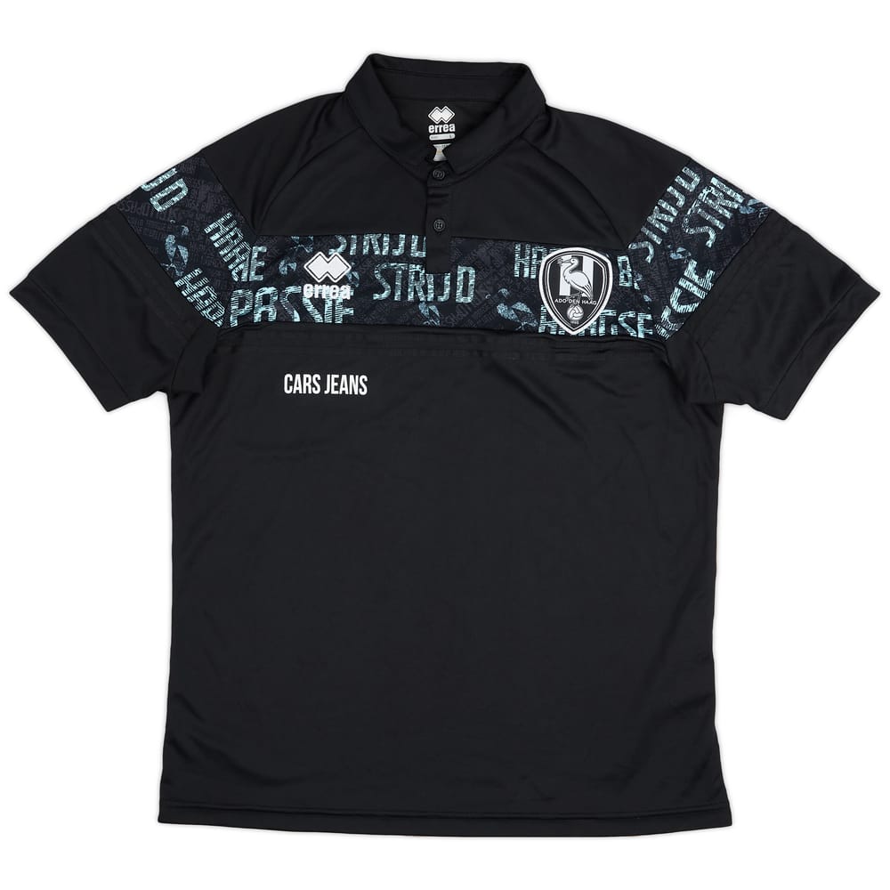 2019-20 ADO Den Haag Errea Training Polo - 9/10 - (L)