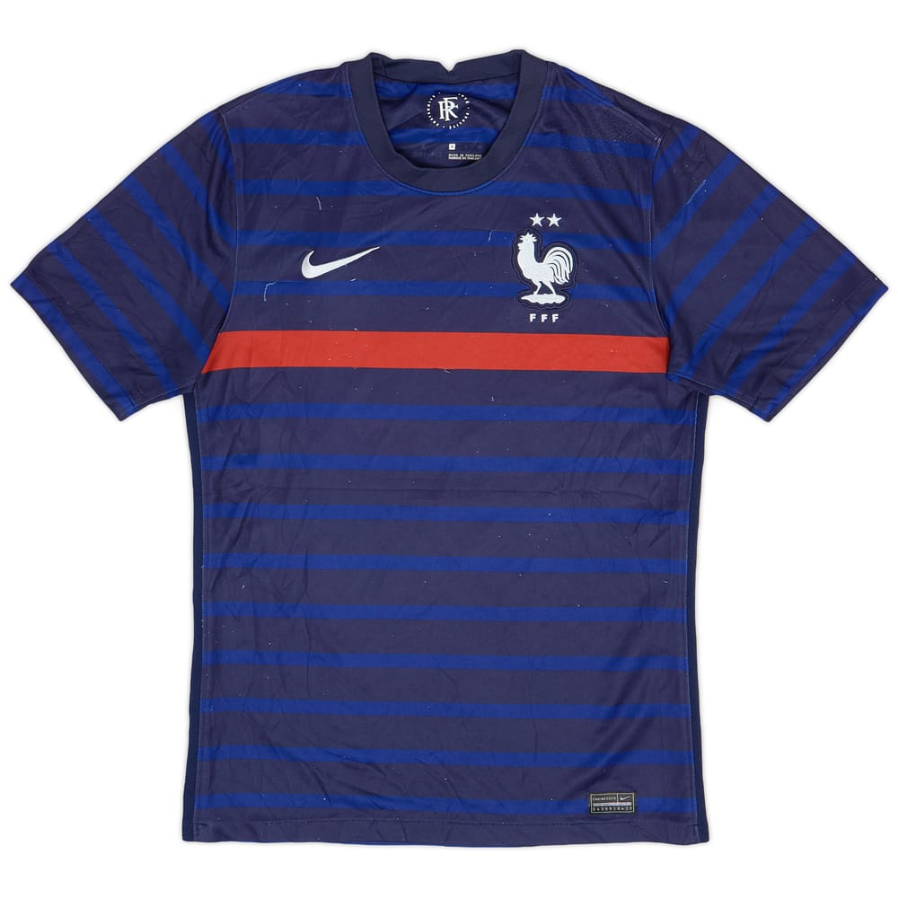 2020-21 France Home Shirt - 5/10 - (S)