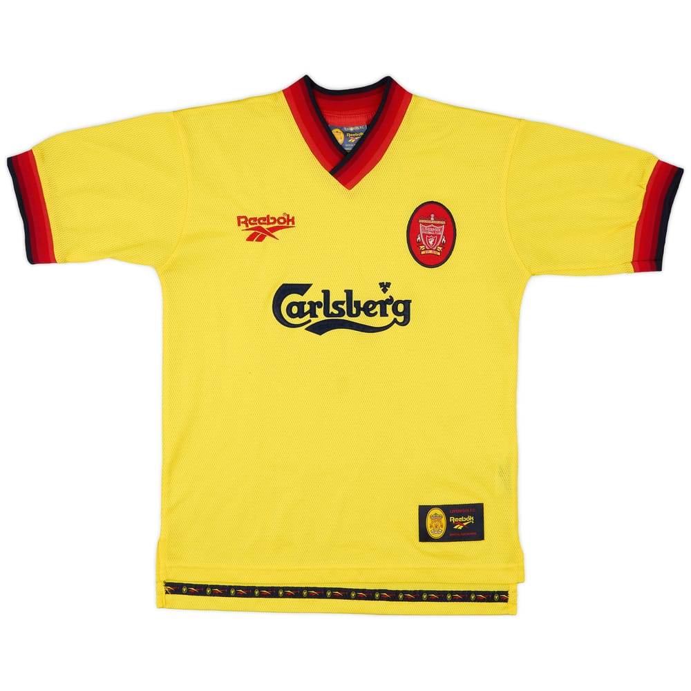 1997-99 Liverpool Away Shirt - 9/10 - (XL.Boys)