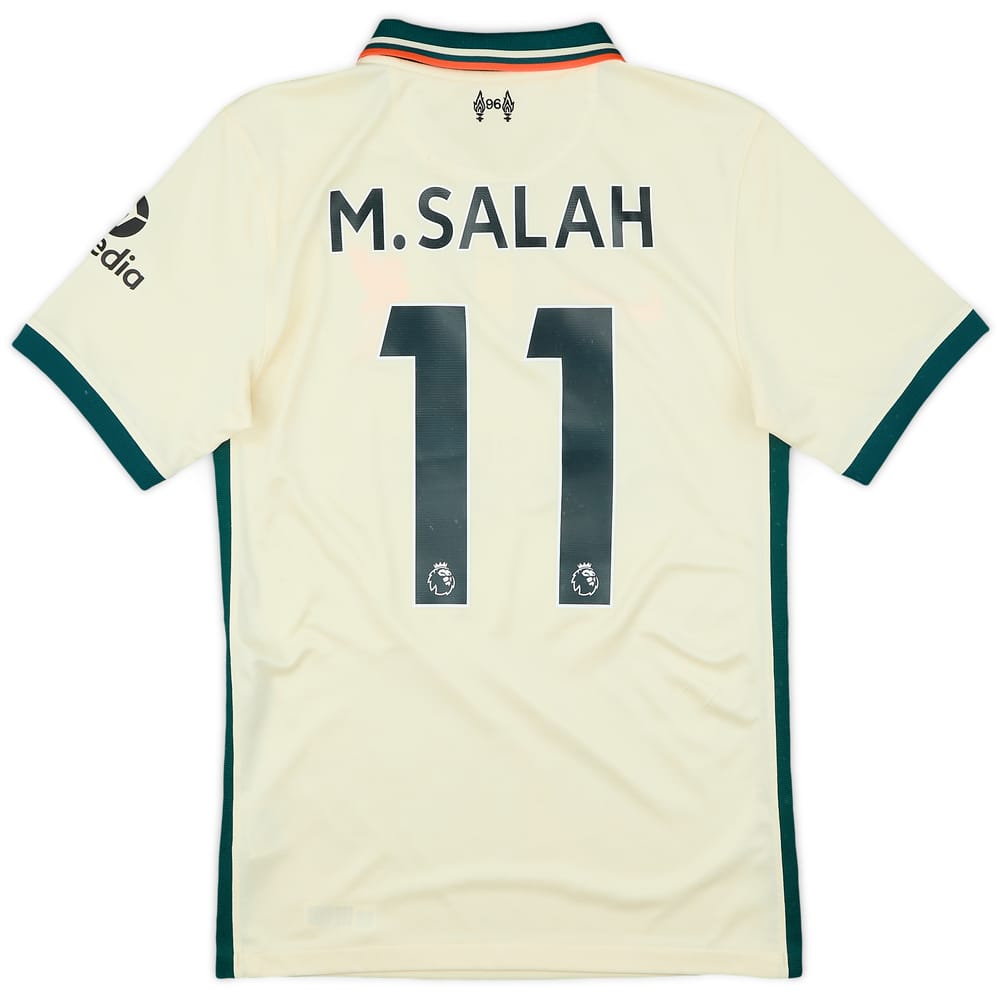 2021-22 Liverpool Away Shirt M.Salah #11 - 9/10 - (XS)