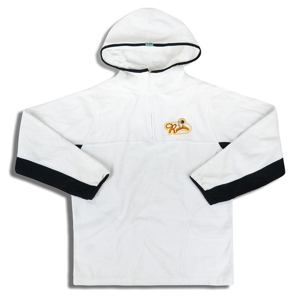 2000s Washington Redskins NFL 1/4 Zip Hooded Fleece Jacket Womens (L)